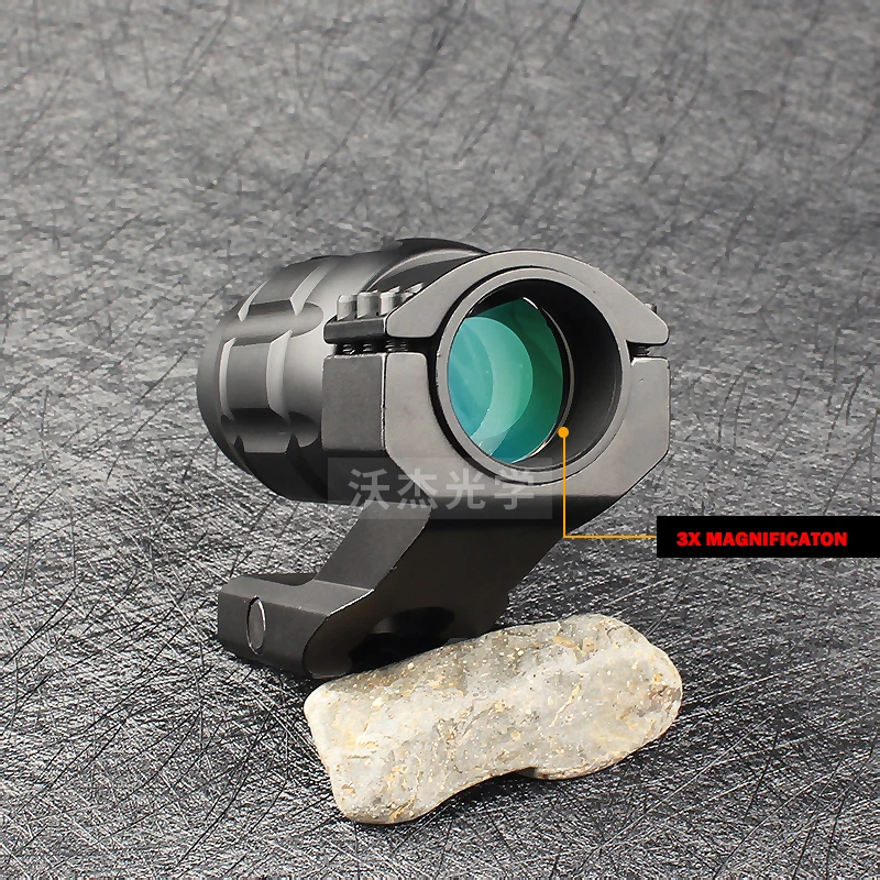 

Tactical hunting 3X Rifle Scopes Airsoft Holografische Optische telescope Scope 20mm Rail Chasse Caza Luneta Para Rifle optics