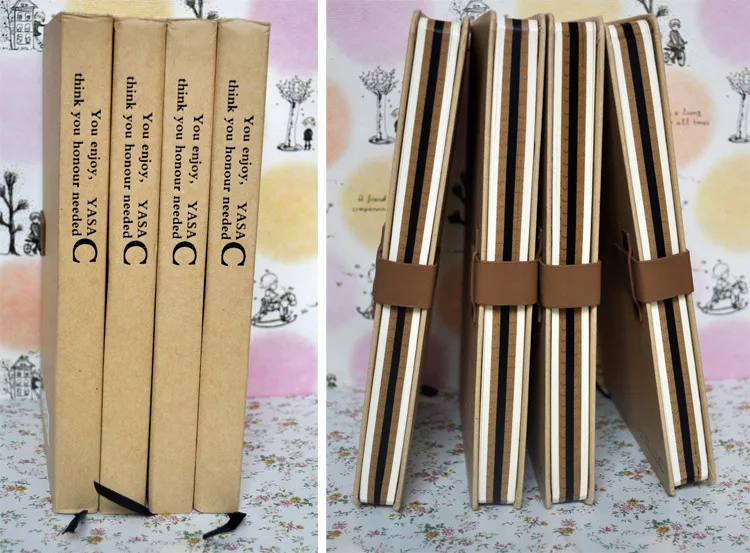 Креативная ретро кожаная тотемная книжка в твердой обложке с пряжкой записные