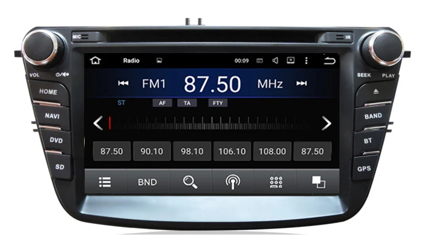 7 дюймовый автомобильный dvd плеер на основе Android с GPS TV 3g/WIFI/BT DVR аудио Радио стерео