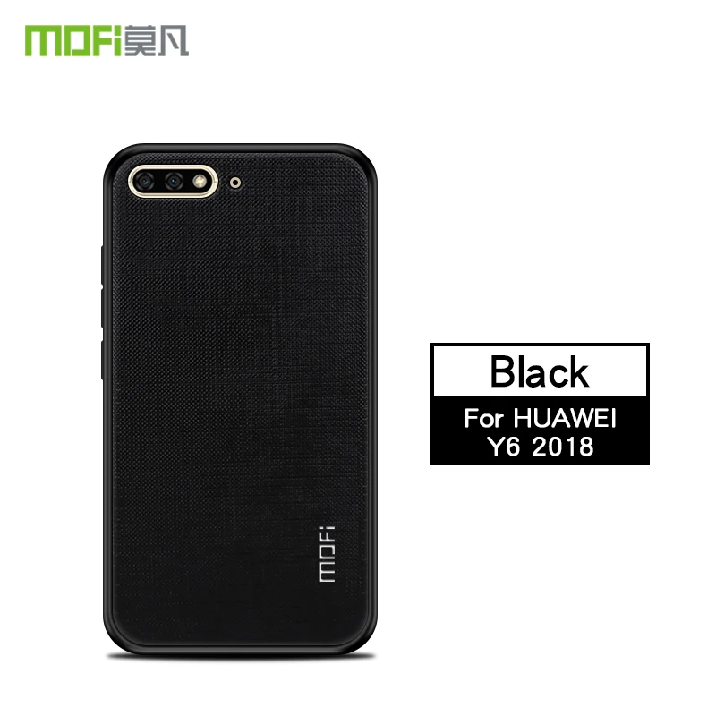 Оригинальный MOFi яркий защитный чехол серии для Huawei Y6 2018 Высококачественный ТПУ