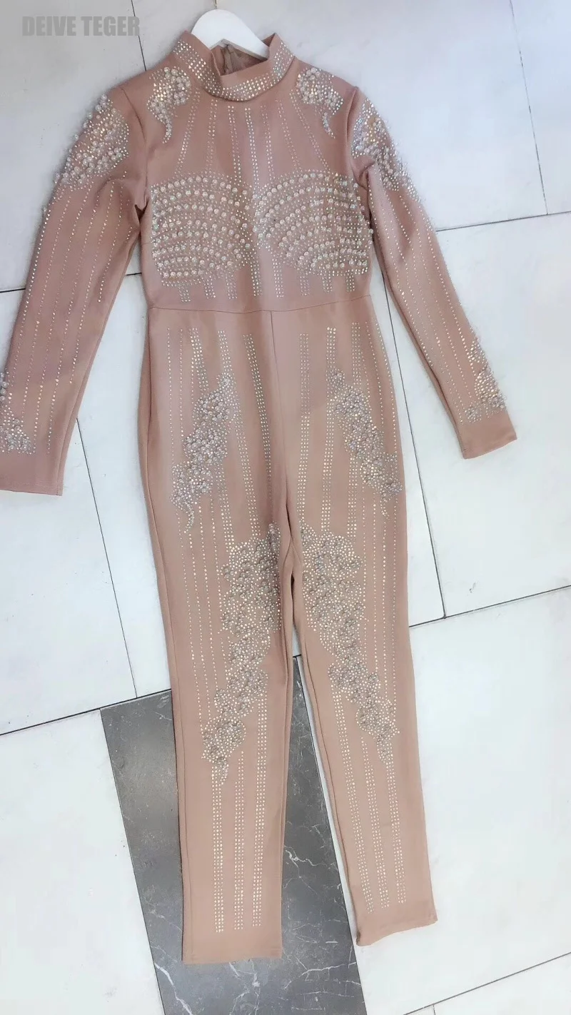 KLEEZY New Fashion Women Evening Party Club Wear Bodycon Sexy Mesh Long Sleeve Bandage Vestidos Dress HL3367 | Женская одежда