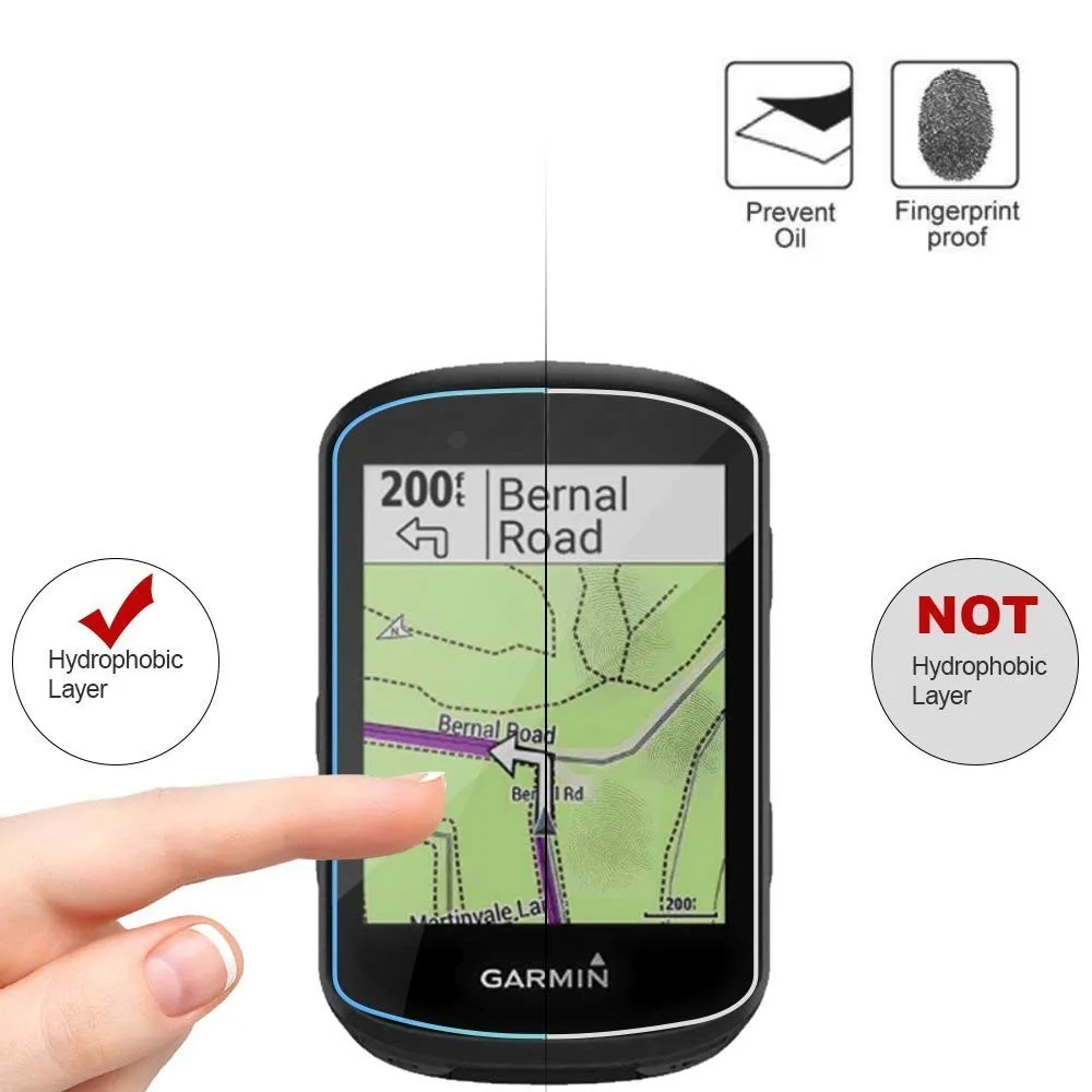 2 упаковки для Garmin Edge 530 0 3 мм 2.5D 9H закаленное стекло защиты экрана ультратонкая