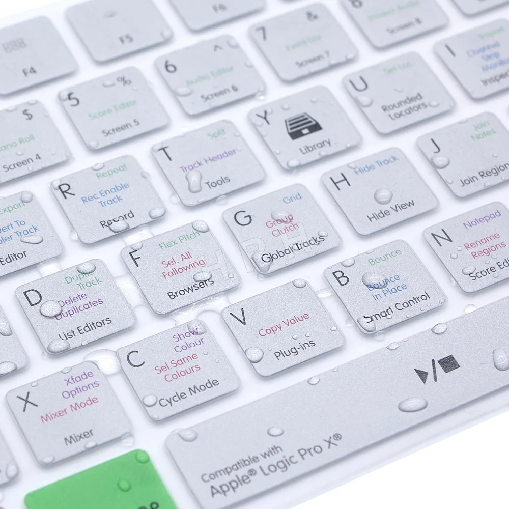 Новейшая Волшебная логика Pro X ярлыки горячие клавиши дизайн силиконовая