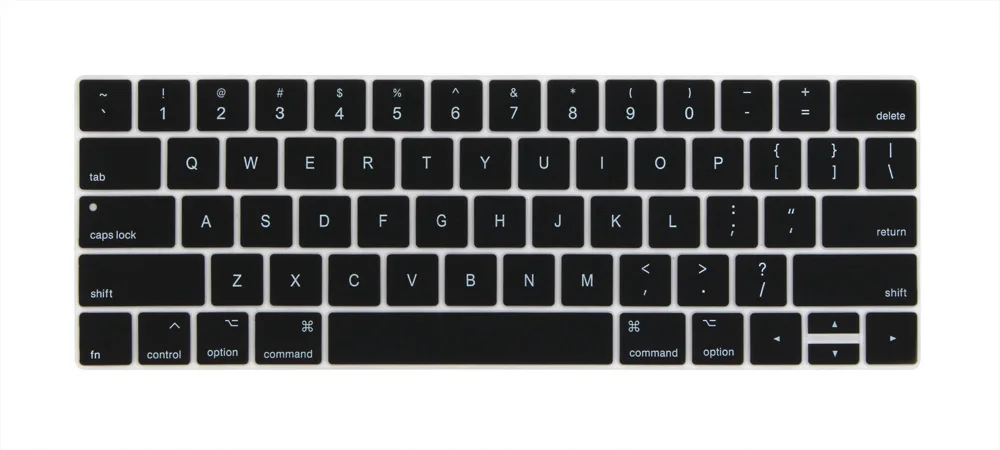 Чехол с английской клавиатурой США для 2016-2018 Macbook Pro 13 15 дюймов сенсорной панелью