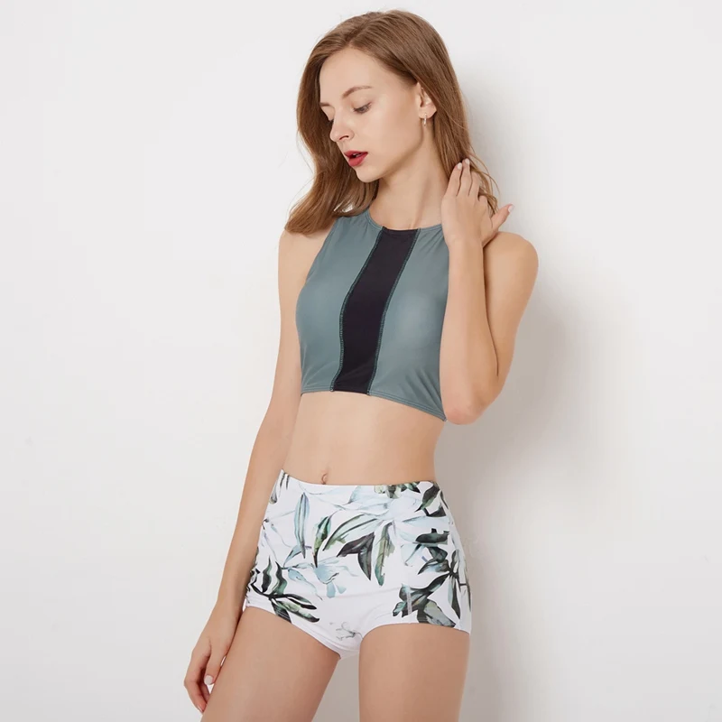 Спокойный дворовая жизнь пух-ап бикини Для женщин с рисунком купальник для