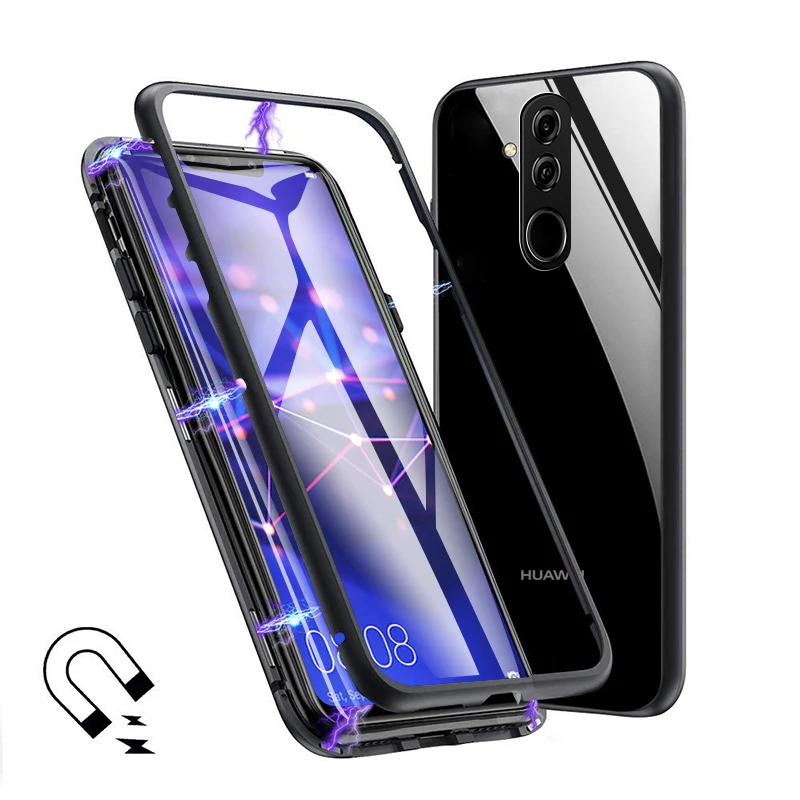 20X Case For Huawei Mate 20 Pro Lite X Mate20 Magnetic Glass Phone mate20pro 20lite Cover Shell Accessories |