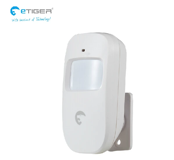 Система домашней сигнализации Etiger S4 беспроводной gsm 5 с датчиком движения и дыма