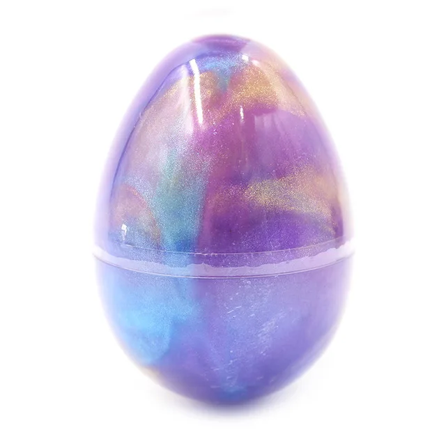 Blue egg 50 г слизи яйцо Кристалл пушистые игрушки Лизун облако слизи шар Клей мягкая глина дополнение для слизи Полимерная глина антистресс игрушки для детей - Цвет: Blue egg
