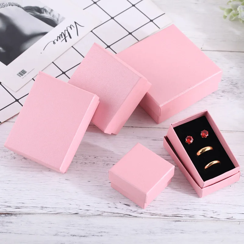 Бумажные подарочные коробки для украшений Weikende 24 шт.