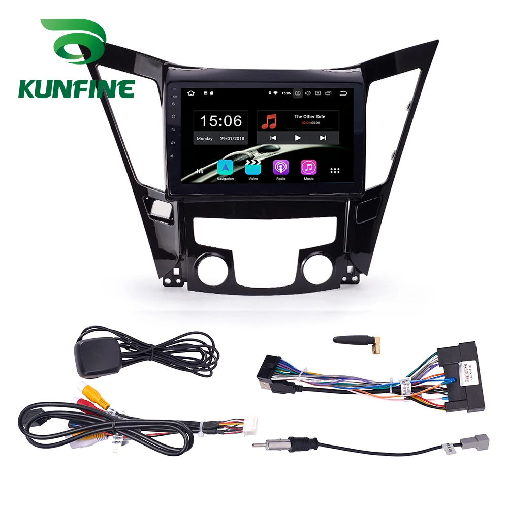 Android 9 0 Ram 4G Rom 64G PX6 Cortex A72 автомобильный DVD GPS мультимедийный плеер стерео для Hyundai
