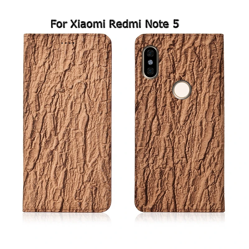 Дерево Текстура натуральная кожа Магнитный чехол для телефона для Xiaomi Redmi Note 3 4X5 5A 6 7 8 Pro 8T откидной Чехол-подставка
