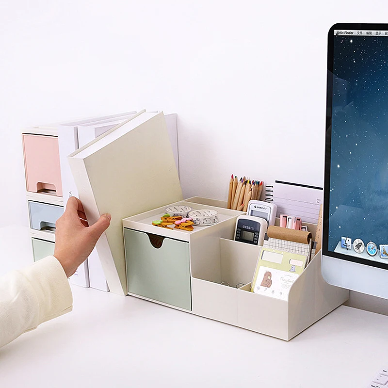 

Drawer Makeup Storage Box Women Cosmetic Organizer Jewelry Nail Polish Lipstick Container Bathroom Sundries Accessories Supplies