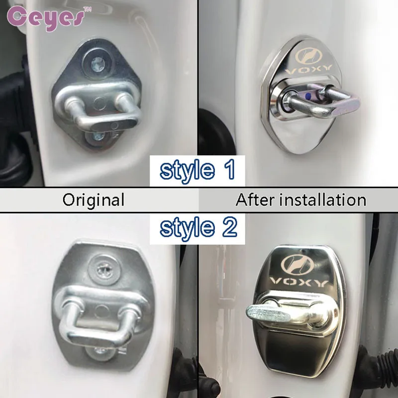 Ceyes JDM автостайлинг автомобильные аксессуары чехол для Toyota Voxy Vellfire 2008 Camry 2007 Auris Yaris