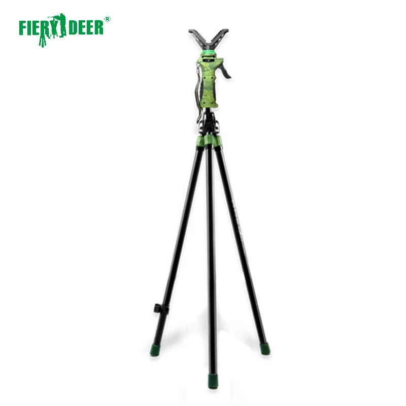 FieryDeer DX-004 155cm tripod quick hunting stick shooting outdoor sports | Walking Sticks