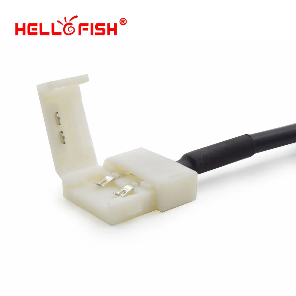 Hello рыбы Женский DC Power Plug Быстрый разъем пайки Разъем для 3528 Бесплатная доставка |