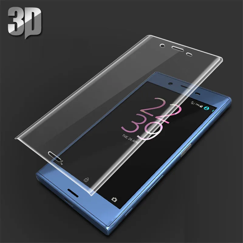 3D полное покрытие закаленное стекло Защита экрана для Sony Xperia X XC XZ XA Ultra | Мобильные