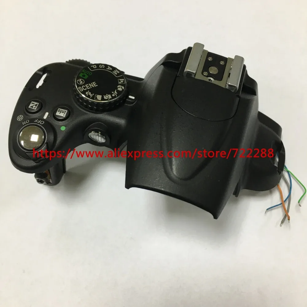 Запасные части для Nikon D5000 верхняя крышка Ass'y с режимом вращающегося диска