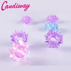 Кольцо для мужчин, 10 шт., секс-игрушки, страсть, петух кольцо для полового члена, товары для задержки, кристалл, солнечное, эротическое, удлинитель полового члена