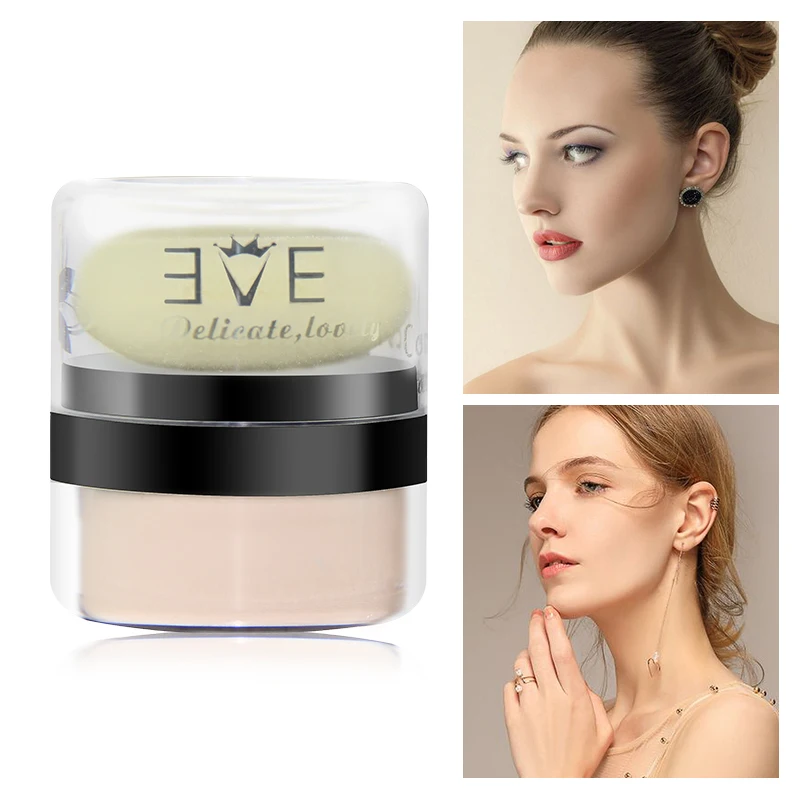 Рассыпчатая пудра Make Up 4 цвета косметика для лица макияж водонепроницаемый