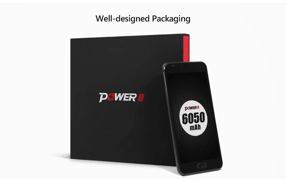 Оригинальный Ulefone Power 2 аккумулятор 6050 мАч для Phone 5 дюймов MTK6750T Восьмиядерный Android 7