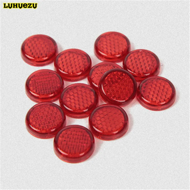 Luhuezu Новый светоотражающий замок двери защитная крышка винта для Ford Mustang Fiesta Ecosport