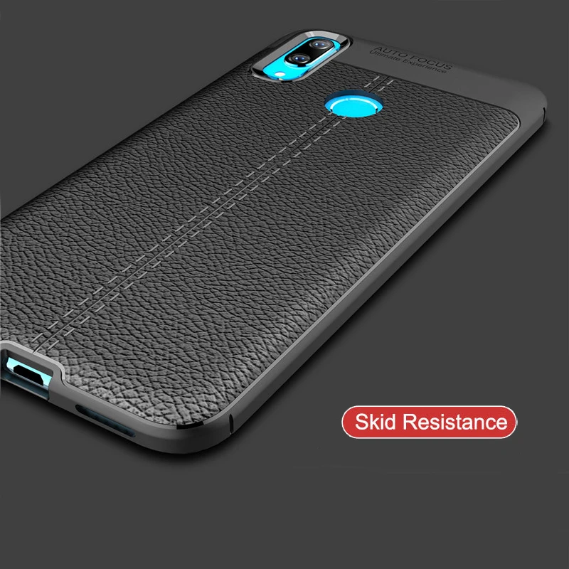 Beworld для huawei Y7 2019 чехол с рисунком личи силиконовый Противоскользящий полная