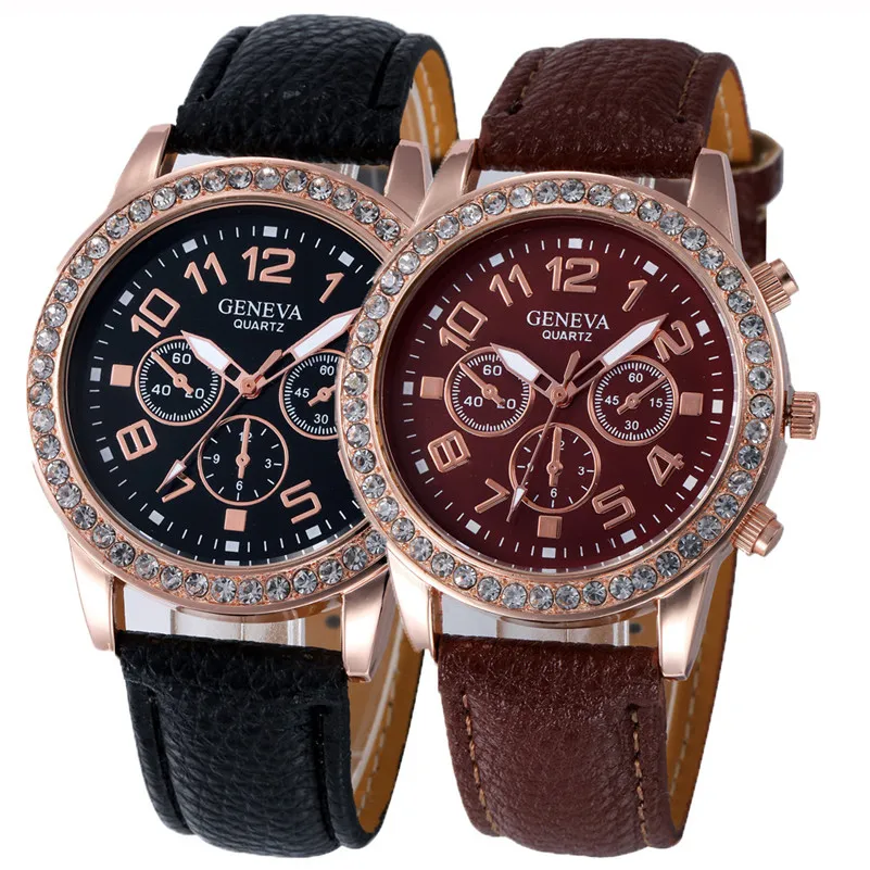 2019 высококачественные женские модные повседневные часы Роскошные наручные