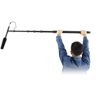 neewer microphone boom arm with built in xlr cable 5 section extendable mic arm with grips and twist locks for zoom microphones