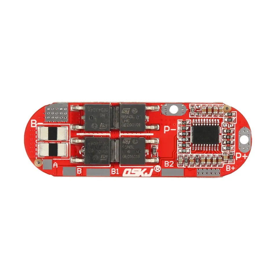 BMS 1S 2S 10A 3S 4S 25A 18650 Защитная печатная плата для литий ионной полимерной батареи