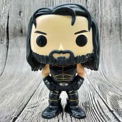 Цвет: желтый Funko POP Wrestling Железный Шейх попой Ортон под Taker Fighter Sting боксер виниловые Фигурки Коллекционная модель игрушки - Цвет: Цвет: желтый