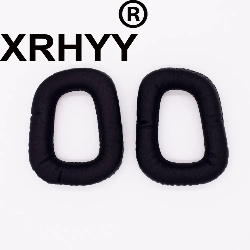 XRHYY черные Сменные амбушюры для Logitech Беспроводная игровая гарнитура G930 G35 G430 F450