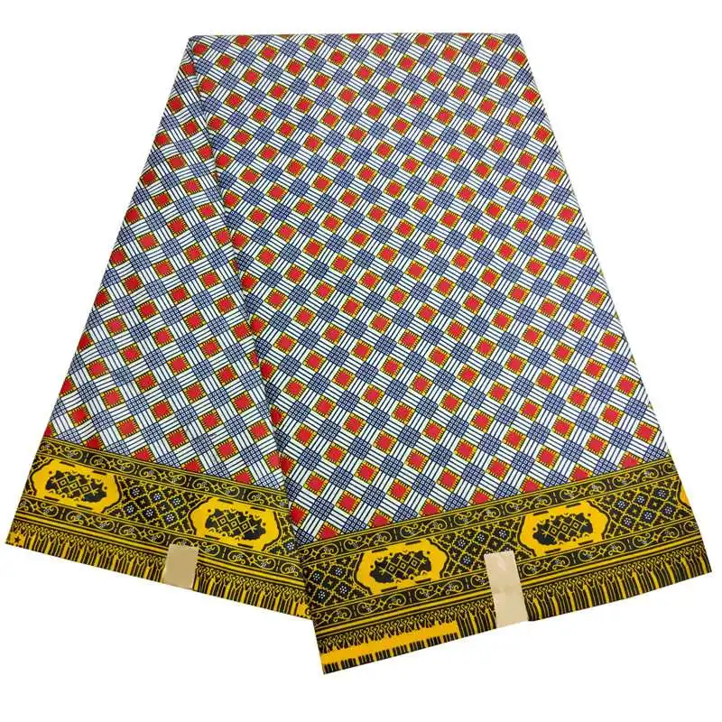Kitenge красивые африканские восковые печатные ткани настоящий воск настоящий мягкий воск обертка Анкара, Африка java воск ткань полиэстер - Цвет: as picture