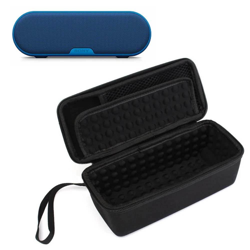 

New Hot Travel Carrying Selling EVA Carry Travel Protective Speaker Cover Case Pouch Bag For Sony SRSXB2 -Extra Space For Cables