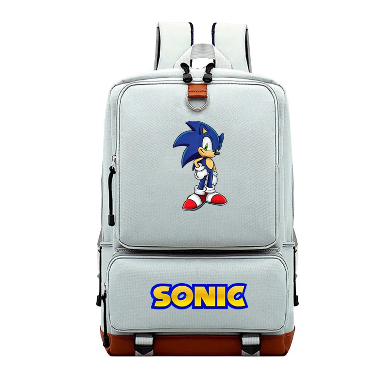 4 Прохладный Sonic зубная щётка рюкзак для учеников, мальчиков и девочек сумки модные Повседневное высокое качество туристический рюкзак человек Для женщин повседневная школьная сумка - Цвет: 4