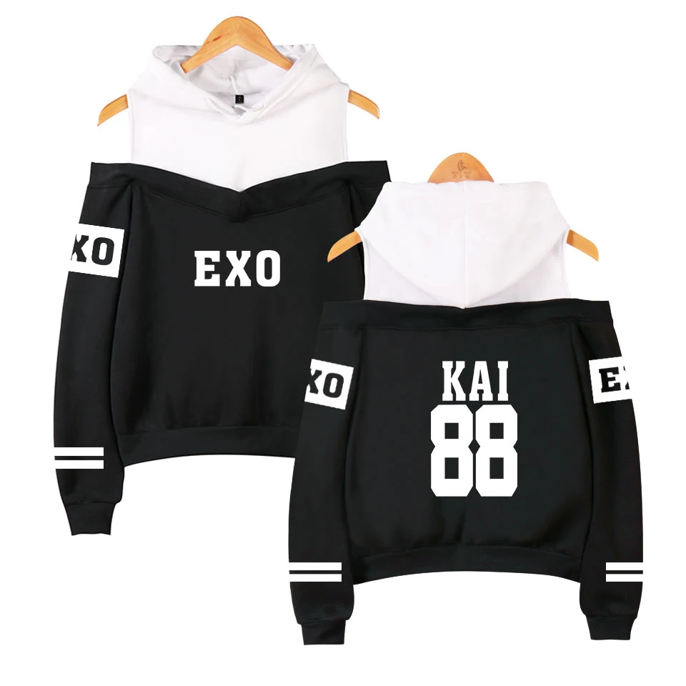 2018 горячая Распродажа Kpop EXO LU HAN SE HUN KAI овердоз толстовки женские Harajuku Модные