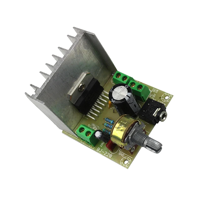 

New Amplifier Board Double Track No Noise Power Amplifier Modules AC/DC 12V DOM668