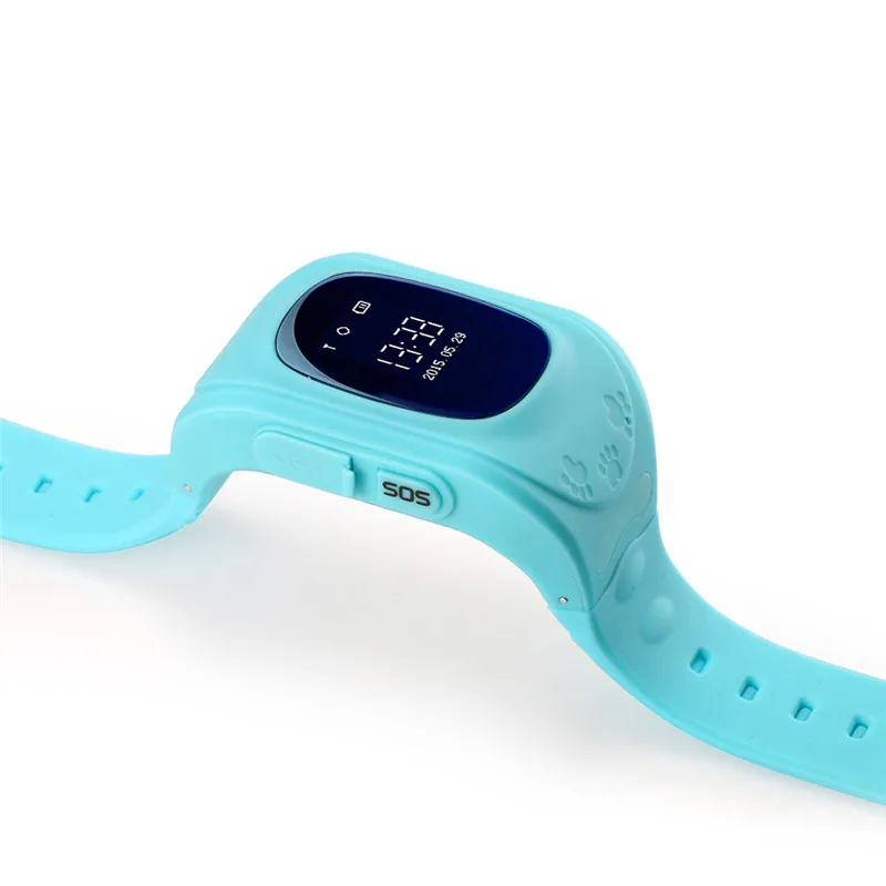 Q50 OLED Screen GPS Smart Kids Watches SOS Call Location Finder Locator Tracker for Child Anti Lost Monitor Baby Watch for IOS