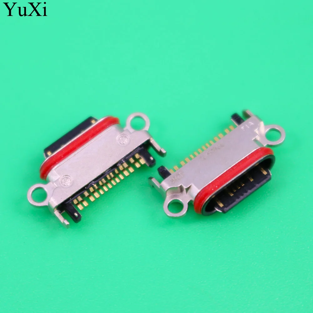 Высококачественный Micro USB разъем YuXi 2 шт./лот зарядный порт для Oneplus 5 5T 6 зарядного