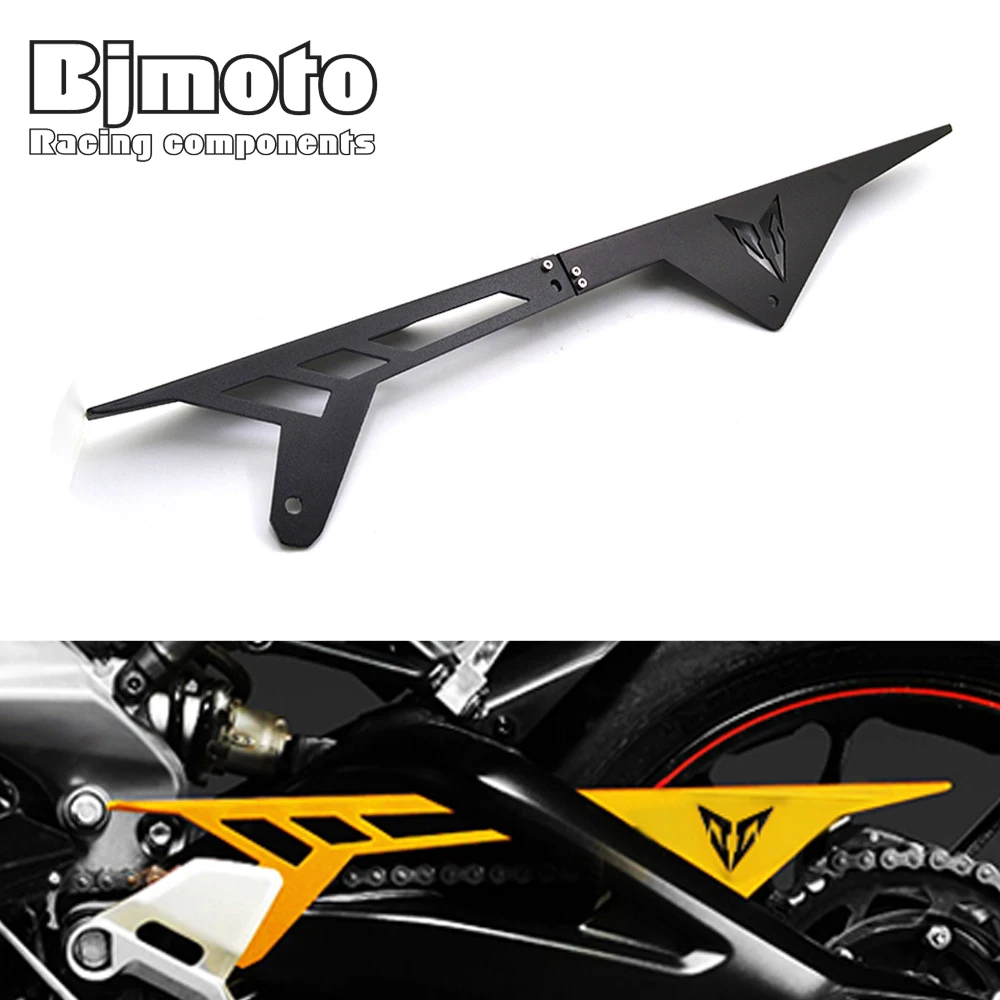 BJMOTO мотоцикл MT09 FZ09 CNC алюминиевая защита цепи защитная крышка для Yamaha MT 09 MT/FZ 2013 2020