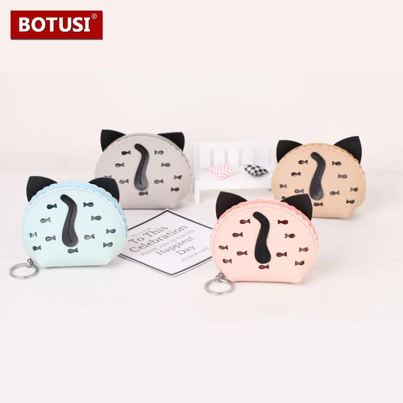 2019 дамская сумка для ключей в виде губной помады с кошкой сумочка монет