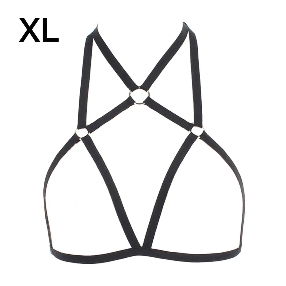 XL 1 шт., женский сексуальный бандажный бюстгальтер, нижнее белье, бюстгальтеры с открытой спиной, Эротический бюстгальтер с глубоким вырезом на шее, пуш-ап, женский сексуальный летний топ, бюстгальтер, нижнее белье - Цвет: XL