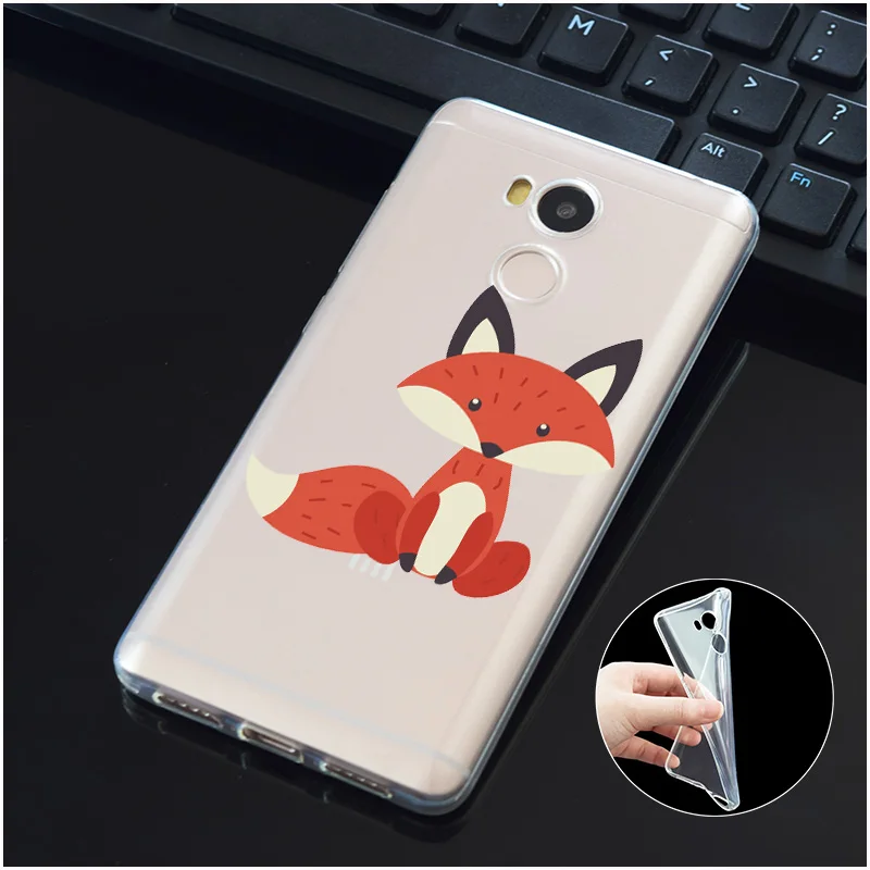 DREAMFOX M527 Маленький принц и лиса Мягкий ТПУ силиконовый чехол для Xiaomi Redmi Note 3 4 5 Plus 3S