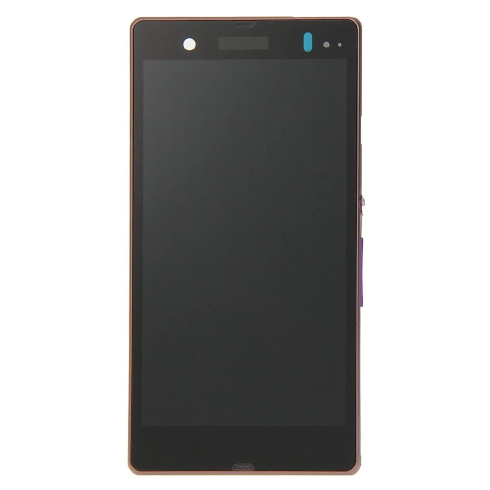 ЖК дисплей и сенсорная панель с рамкой для замены Sony Xperia Z / L36H C6603 C6602|Экраны