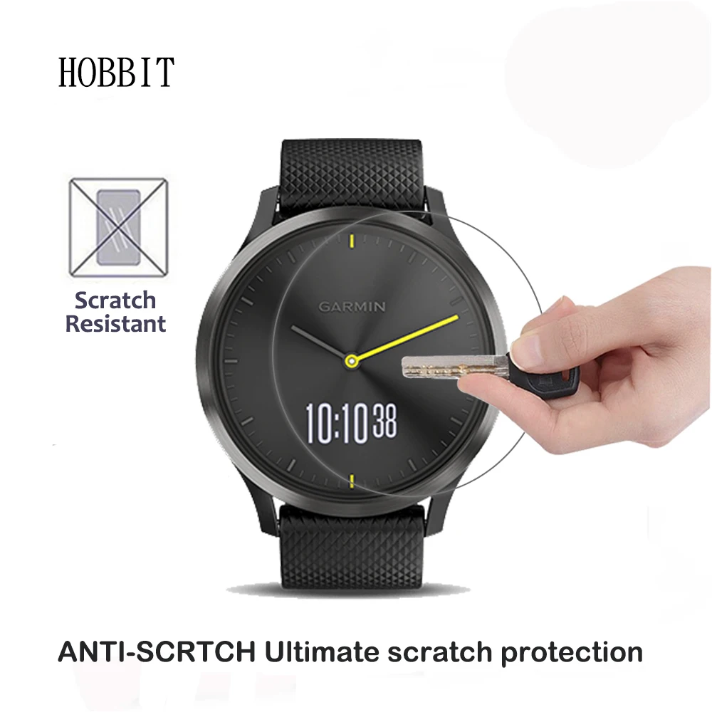 2 упаковки для Garmin Vivomove HR 0,3 мм 2.5D 9H защита экрана из закаленного стекла Ультрапрозрачная Защита от царапин для garmin