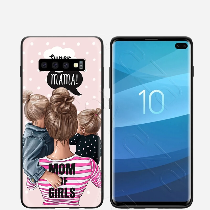 Lavaza черного и коричневого цвета для волос мамы малыша девушка чехол Samsung