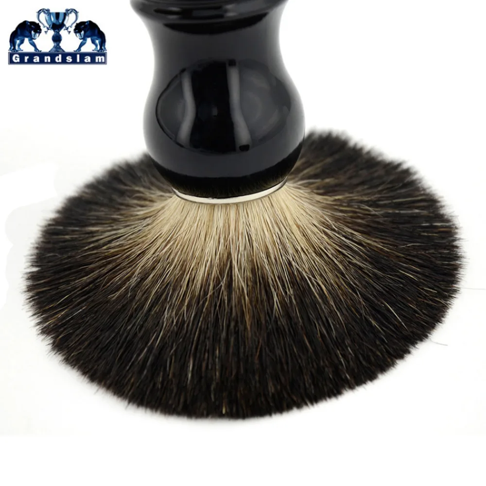 Grandslam 3pcs/set Man Ceramics Shaving Bowl Black Mug +Normal Badger Brush Barber + Shave Beard Razor Soap | Красота и здоровье