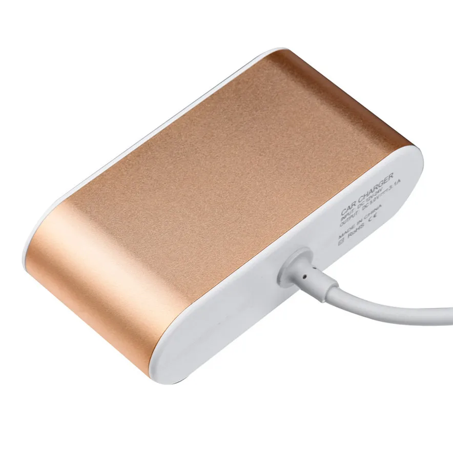 Франшиза новый стиль Розетка для автомобильного прикуривателя сплиттер 3в1 USB