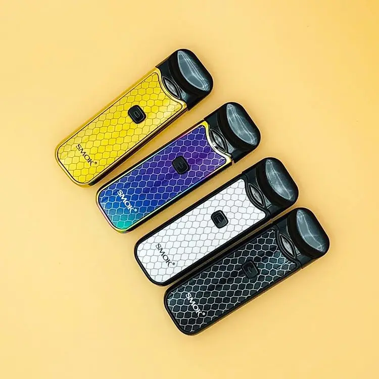 Новейший набор Smok Nord электронная сигарета pod vape Kit с батареей 1100 мАч и картриджем 3