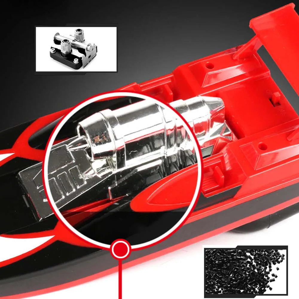 Радиоуправляемая двухмоторная скоростная лодка радиоуправляемая