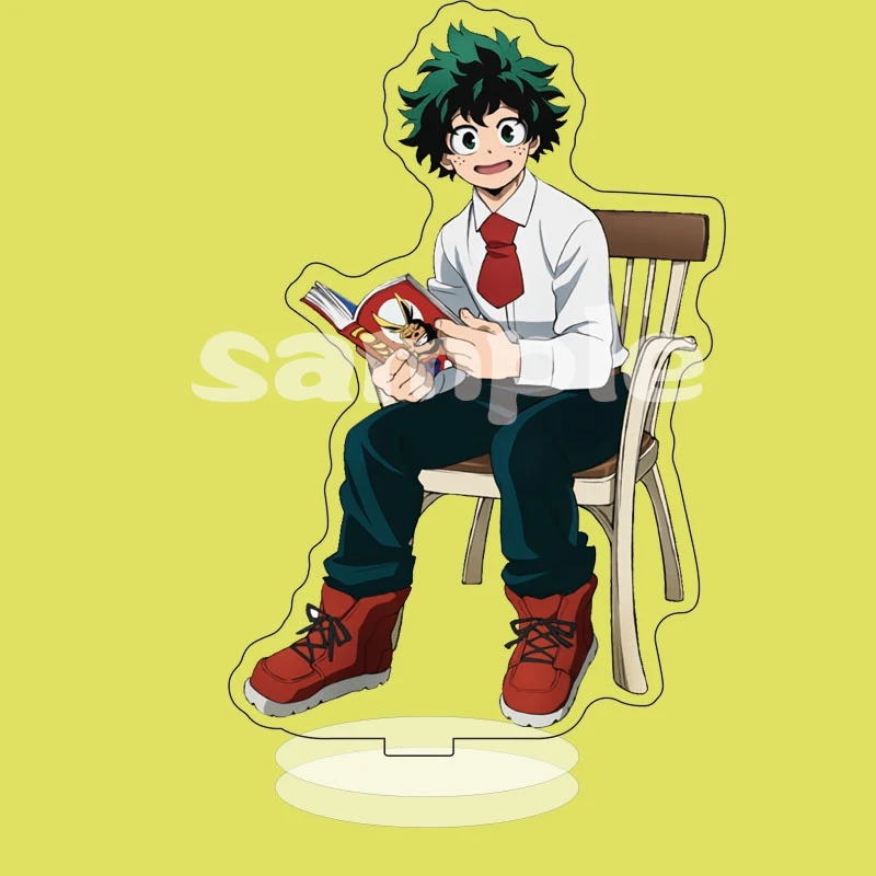 Фигурки из акрила аниме My Hero actoria bokua no подставка для карт 15 см игрушки декор стола